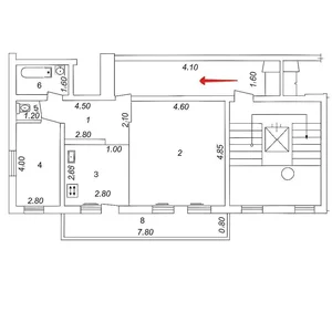 Фото 1 2-комн. квартира в Мирзо-Улугбекском районе