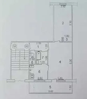 Фото 1 2-комн. квартира в Мирзо Улугбекском районе