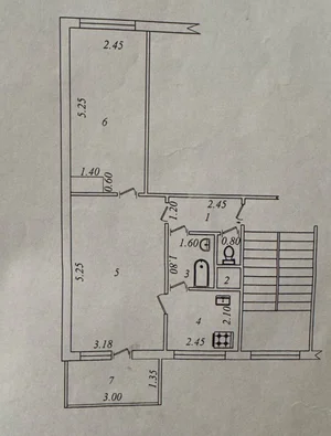 Фото 1 2-комн. квартира в Не Торец!