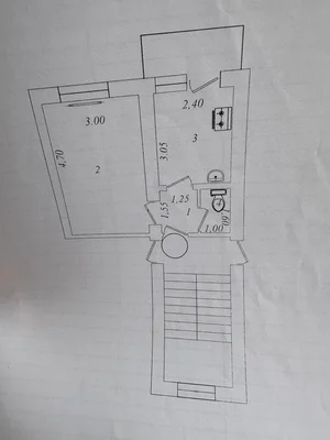 Фото 5 1-комн. квартира в районе Хамза