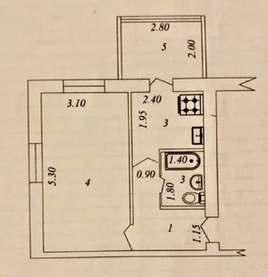 Фото 9 1-комн. квартира в Академгородке