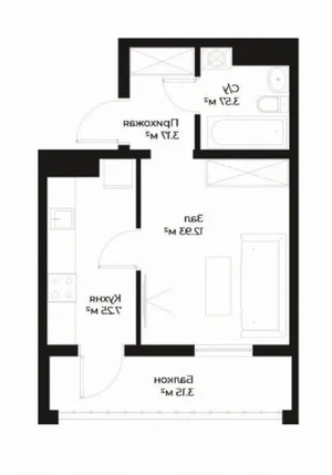 Фото 2 1-комн. квартира в Assalom Sohil