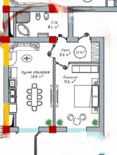 Фото 6 1-комн. квартира в Чиланзарском районе