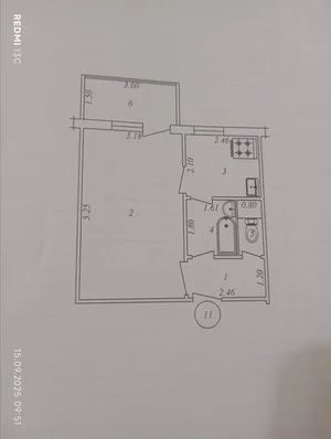 Фото 1 1-комн. квартира в Мирзо-Улугбекском районе