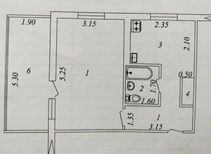 Фото 1 1-комн. квартира в Мирзо-Улугбекском районе