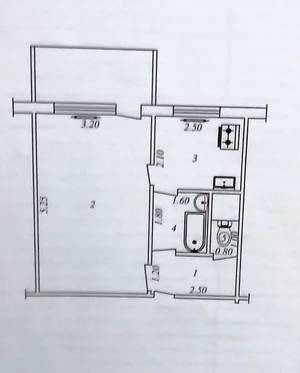 Фото 1 1-комн. квартира в Ялангач