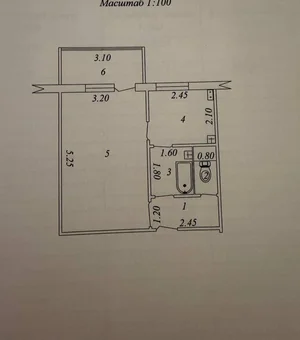 Фото 4 1-комн. квартира в Мирзо-Улугбекском районе