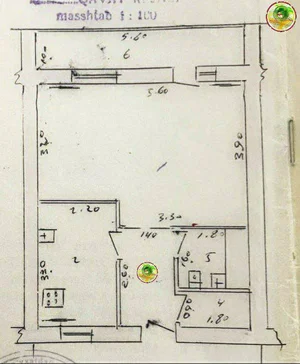 Фото 9 1-комн. квартира в Мирзо-Улугбекском районе