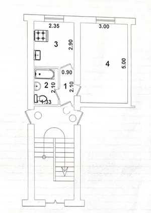 Фото 1 1-комн. квартира в Мирабадском районе