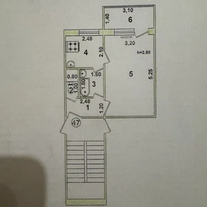 Фото 8 2-комн. квартира в Чилонзор