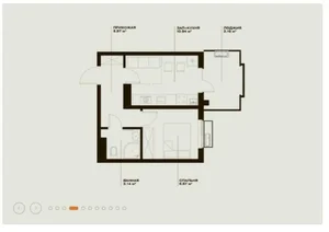 Фото 2 1-комн. квартира в Мирабадском районе