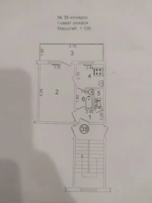 Фото 1 1-комн. квартира в Чиланзаре