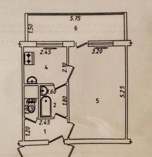 Фото 2 1-комн. квартира в Мегапланет Школа-240