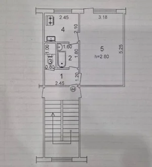 Фото 8 1-комн. квартира в Юнусабадском районе