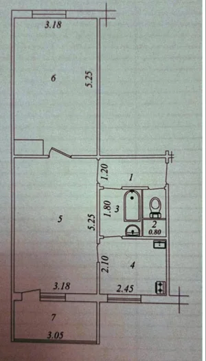 Фото 1 2-комн. квартира в Мирзо-Улугбекском районе