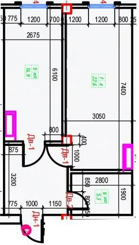 Фото 2 Квартира в Яшнабадском районе