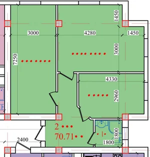 Фото 2 2-комн. квартира в Водник, Мажнунтол