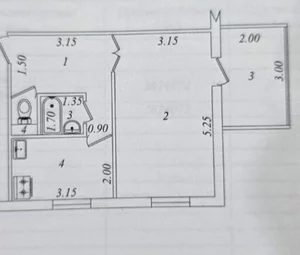 Фото 1 2-комн. квартира в Мирзо-Улугбекском районе