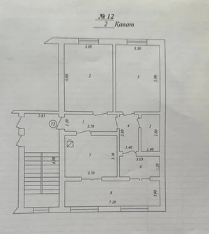 Фото 1 3-комн. квартира в Карасарай