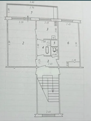 Фото 7 3-комн. квартира в Яшнабадском районе