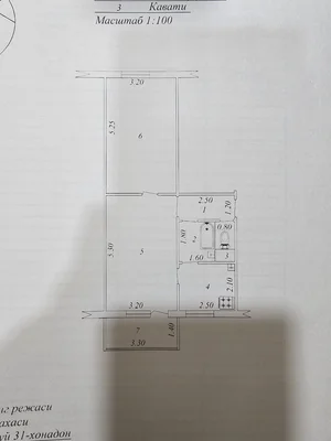 Фото 1 2-комн. квартира в Мирзо-улугбекском районе