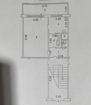 Фото 5 1-комн. квартира в Яшнабадском районе