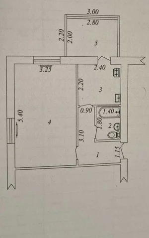 Фото 1 1-комн. квартира в Ракат махалля