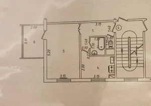 Фото 8 1-комн. квартира в Юнусабад