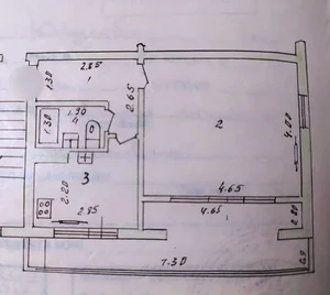 Фото 1 1-комн. квартира в Юнусабад 4-квартал