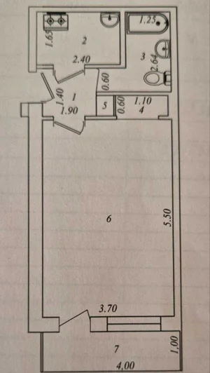 Фото 6 1-комн. квартира в Юнусабад 2-квартал