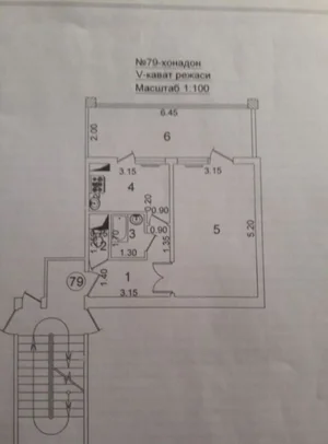 Фото 1 1-комн. квартира в Юнусабад 10-квартал