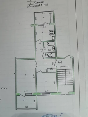 Фото 9 2-комн. квартира в Юнусабад