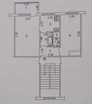 Фото 1 2-комн. квартира в Мирзо Улугбекском Районе