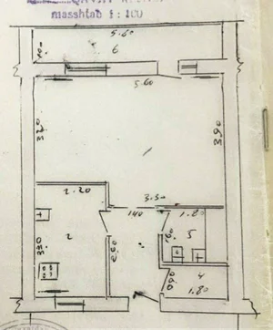 Фото 9 1-комн. квартира в Мирзо Улугбекском районе