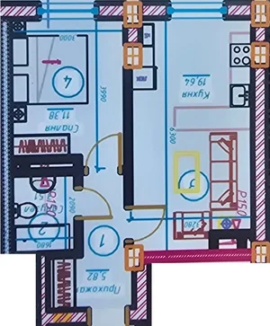 Фото 5 1-комн. квартира в Голден Сити